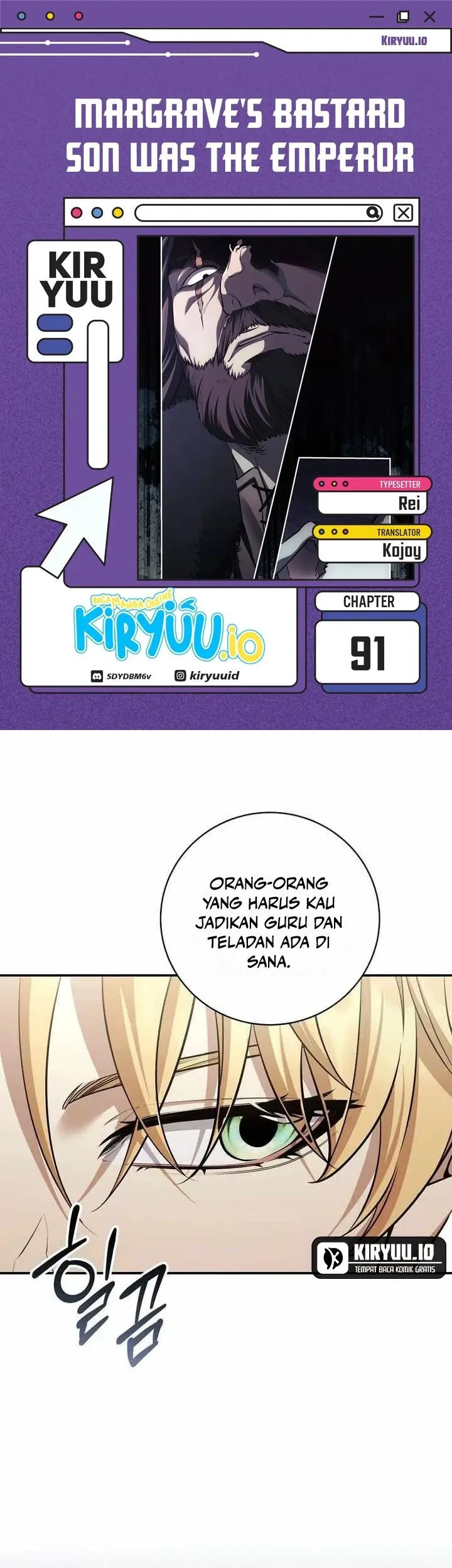 Komik Margrave’s Bastard Son was The Emperor Chapter 91 gambar 1