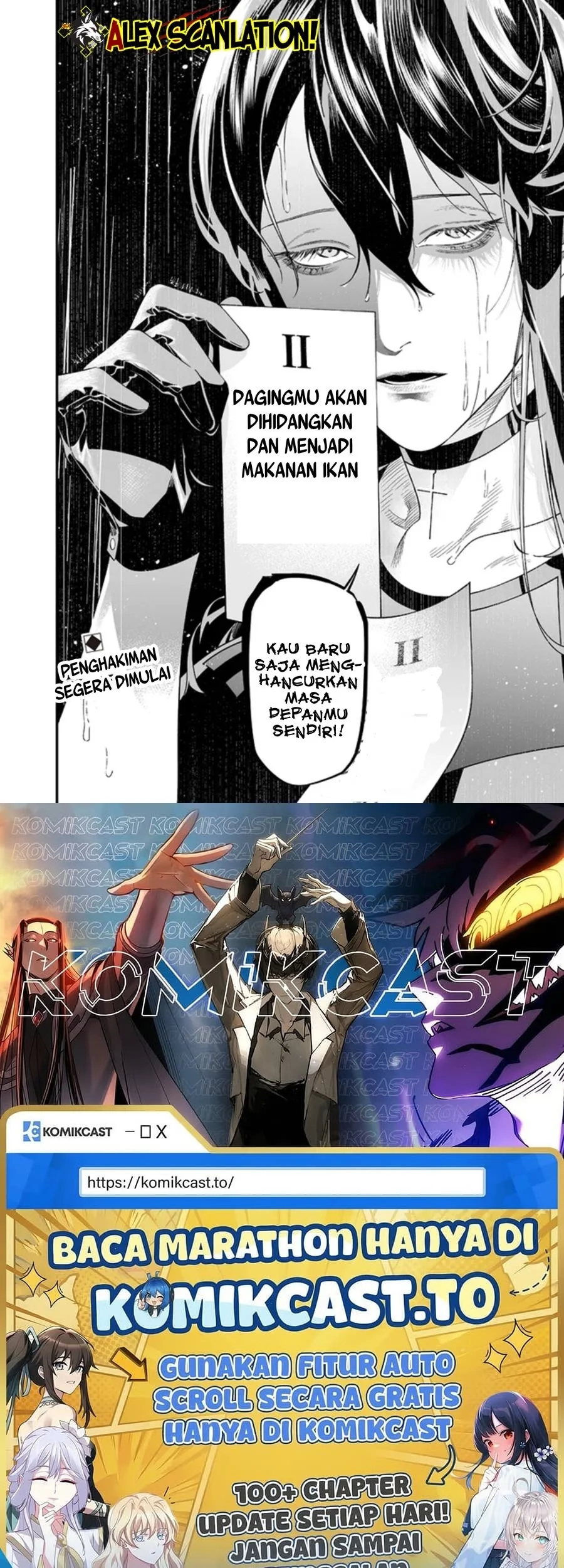 Maria no Danzai Chapter 58 Gambar 21