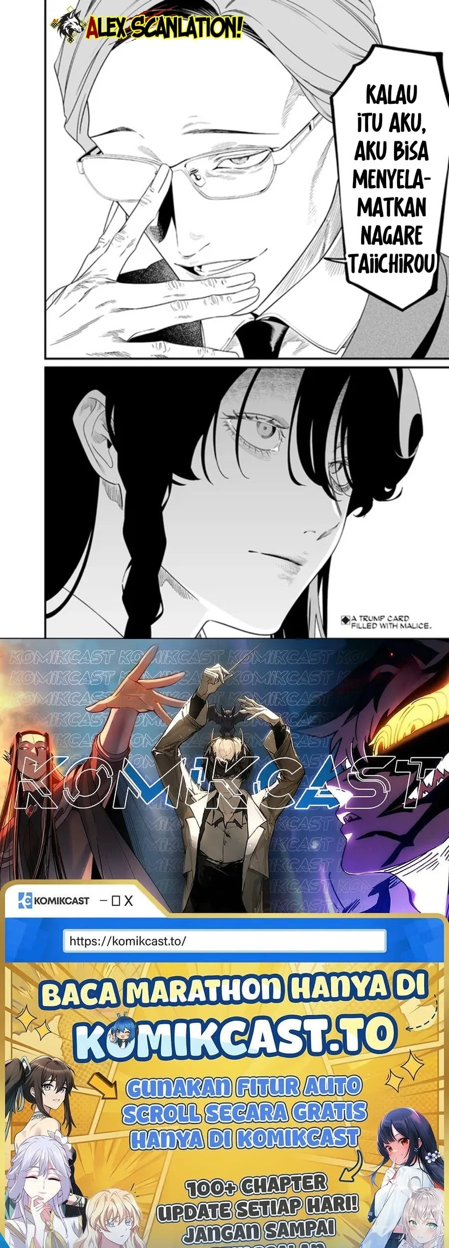 Maria no Danzai Chapter 61 Gambar 20