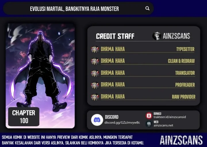 Komik Martial Evolution: Start by Awakening the King of Monsters Chapter 100 gambar 1