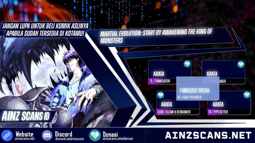 Baca Komik Martial Evolution: Start by Awakening the King of Monsters Chapter 15 Gambar 1