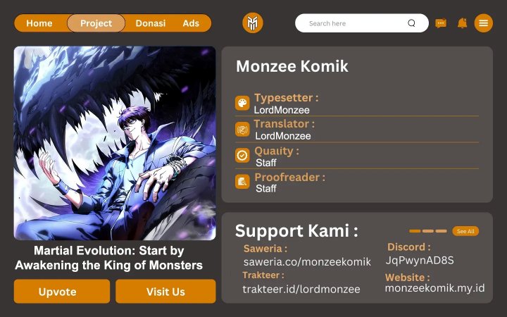 Komik Martial Evolution: Start by Awakening the King of Monsters Chapter 16 gambar nomor 1