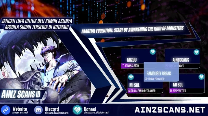 Martial Evolution: Start by Awakening the King of Monsters - Chapter 67 - Page 1