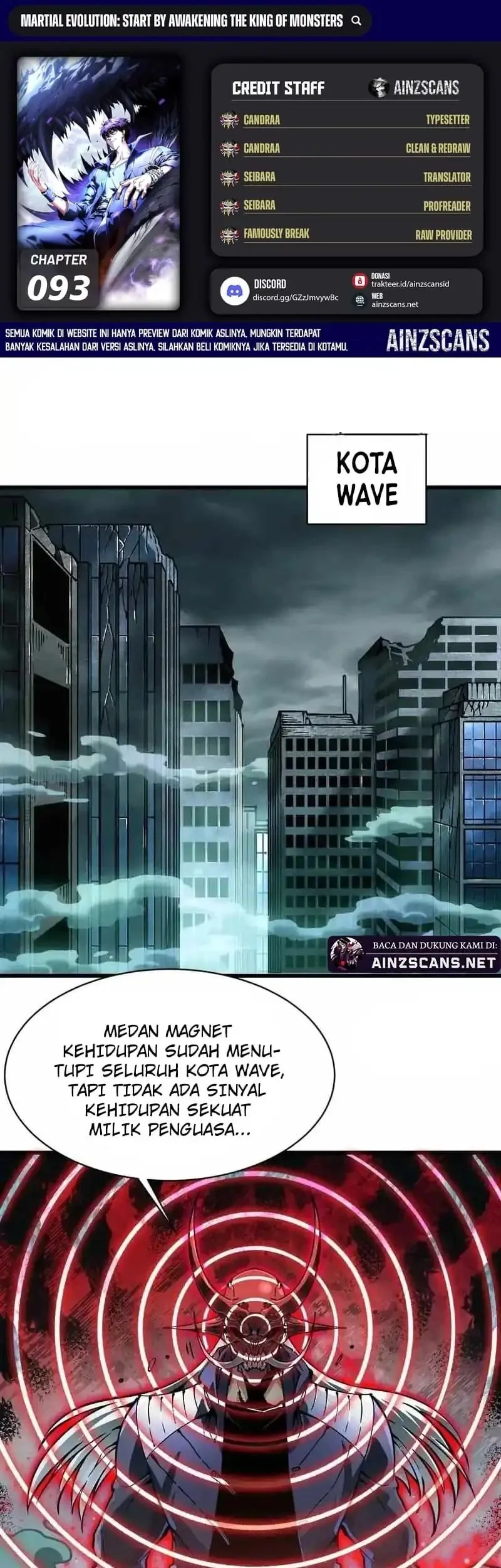 Manhua Martial Evolution: Start by Awakening the King of Monsters Chapter 93 gambar 2