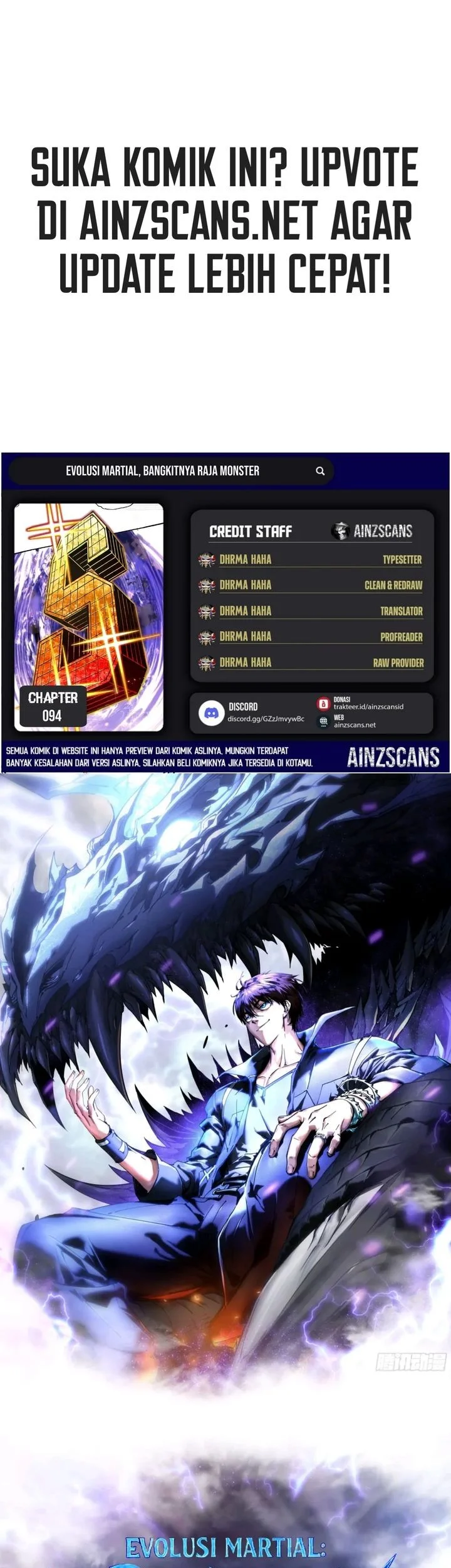 Komik Martial Evolution: Start by Awakening the King of Monsters Chapter 94 gambar 1