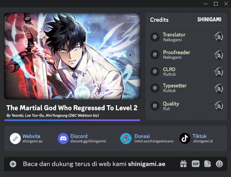 Komik Martial God Regressed to Level 2 Chapter 123 gambar 1