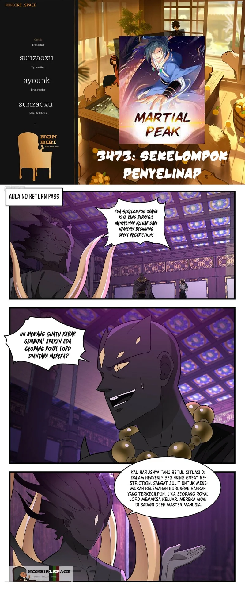 Komik Martial Peak Part 2 Chapter 3473 gambar nomor 1