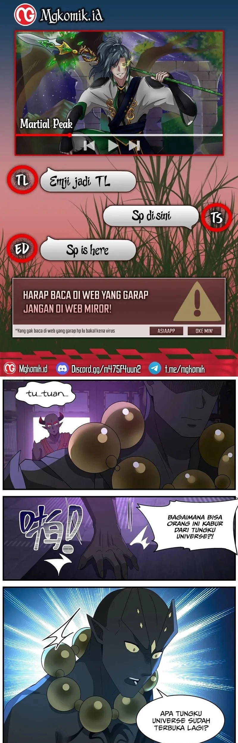 Komik Martial Peak Part 2 Chapter 3639 gambar nomor 1