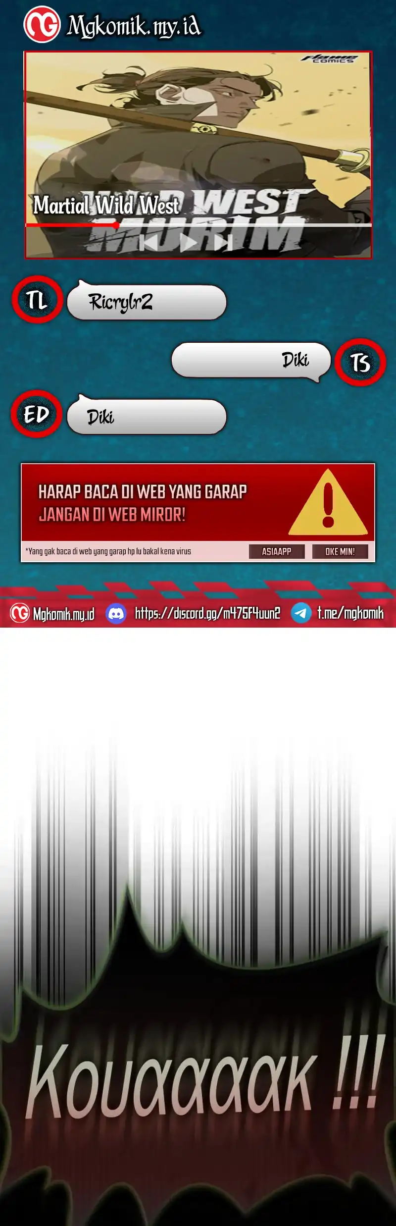 martial wild west chapter 105 - Page 1