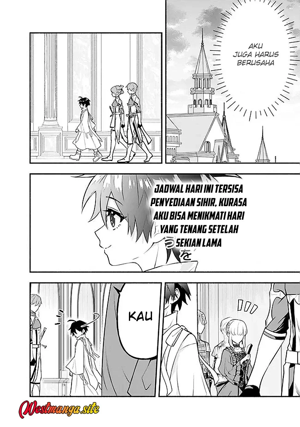 Maryokuryou Rekidai Saikyou na Tensei Seijo-sama no Gakuen Seikatsu wa Haran ni Michiafureteiru you desu Chapter 4 Gambar 27