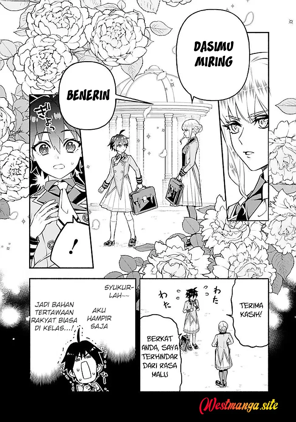 Maryokuryou Rekidai Saikyou na Tensei Seijo-sama no Gakuen Seikatsu wa Haran ni Michiafureteiru you desu Chapter 4 Gambar 29