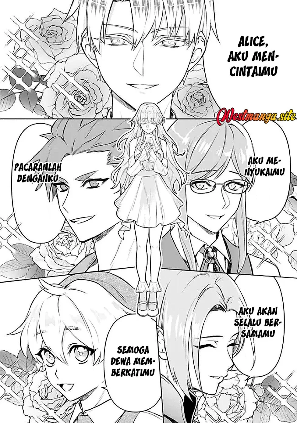 Maryokuryou Rekidai Saikyou na Tensei Seijo-sama no Gakuen Seikatsu wa Haran ni Michiafureteiru you desu Chapter 5 Gambar 35