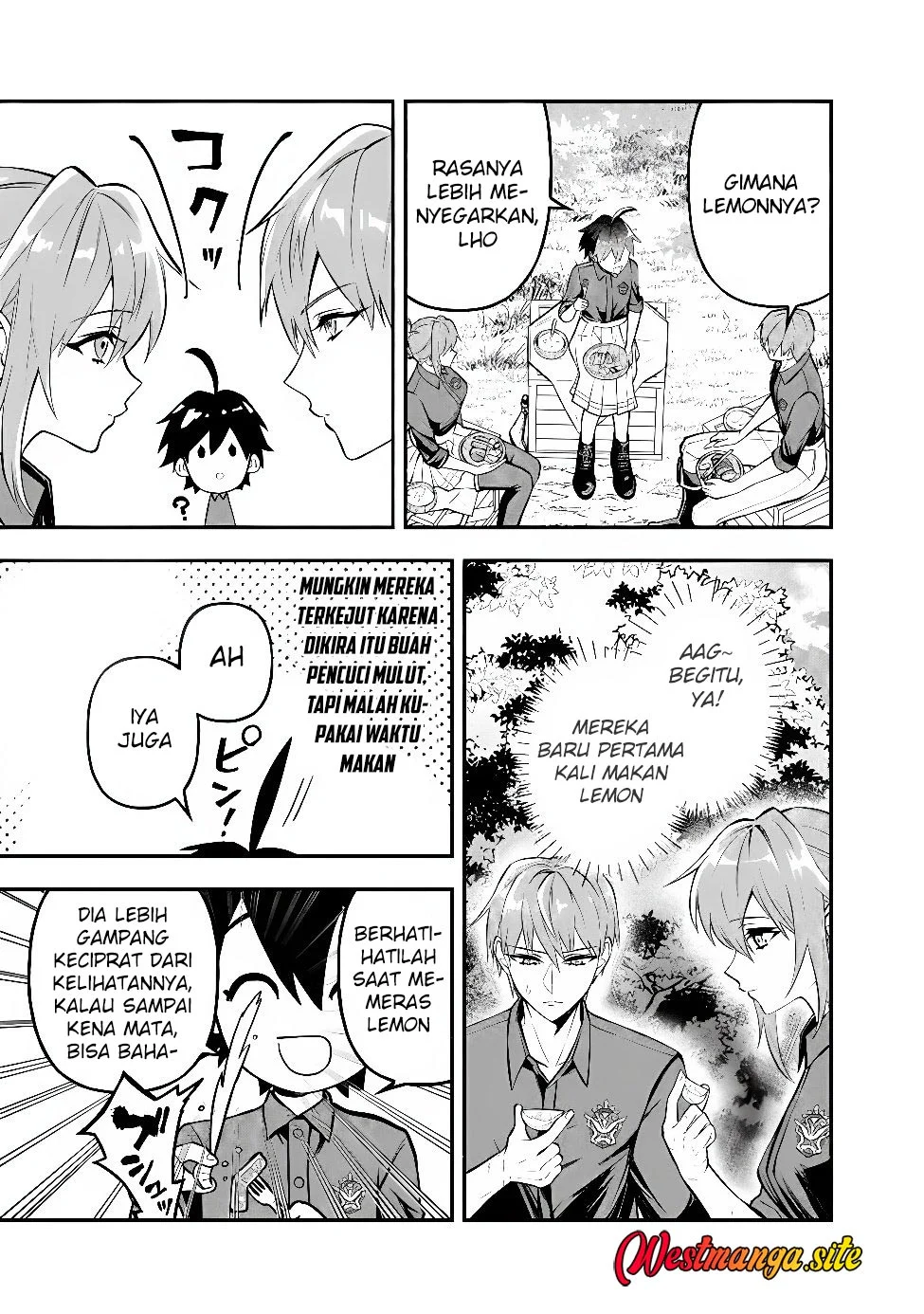 Maryokuryou Rekidai Saikyou na Tensei Seijo-sama no Gakuen Seikatsu wa Haran ni Michiafureteiru you desu Chapter 8 Gambar 24