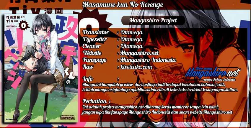 Komik Masamune-kun no Revenge Chapter 50 gambar 1