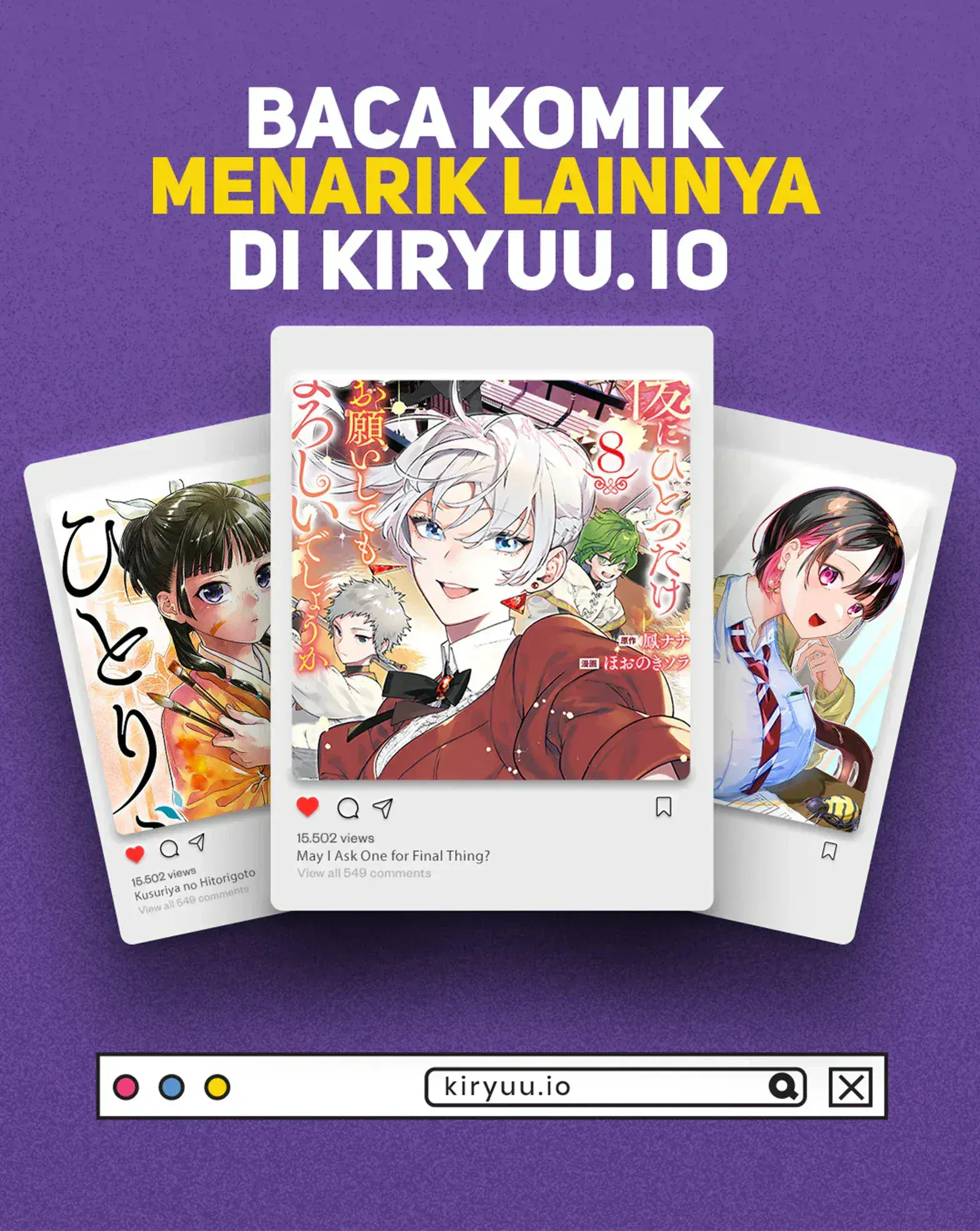 May I Ask for One Final Thing? Chapter 61 Gambar 33