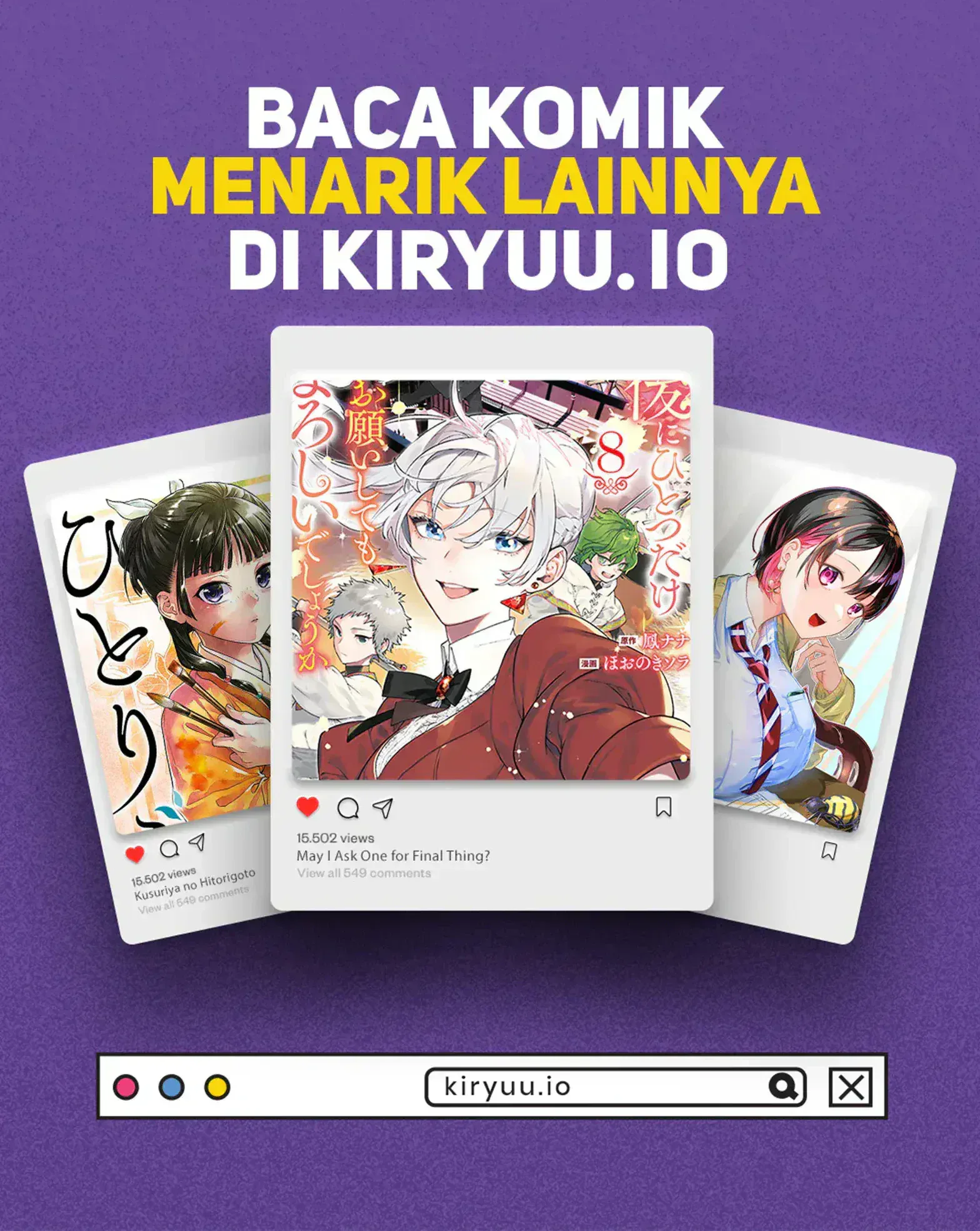 May I Ask for One Final Thing? Chapter 63 Gambar 19