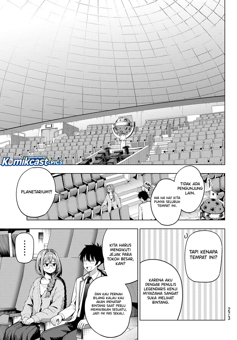Mayonaka Heart Tune Chapter 101 Gambar 12