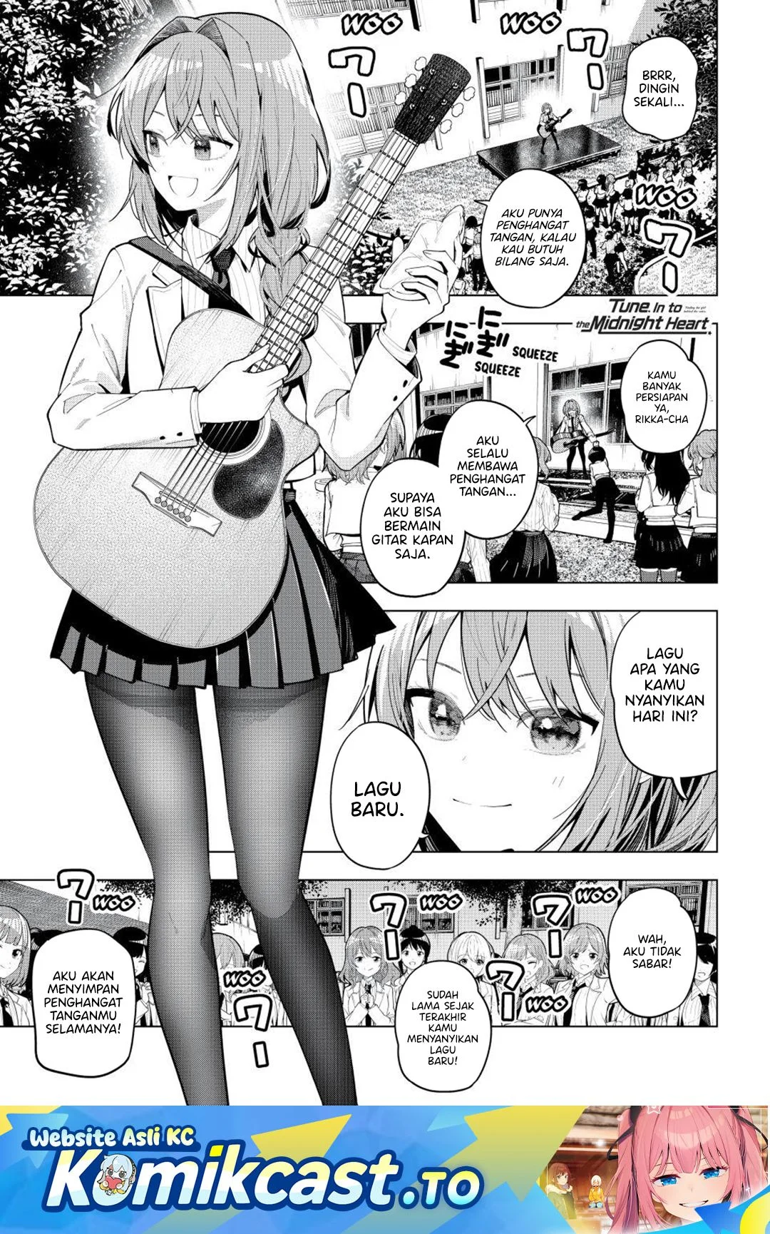 Komik Mayonaka Heart Tune Chapter 102 gambar nomor 1