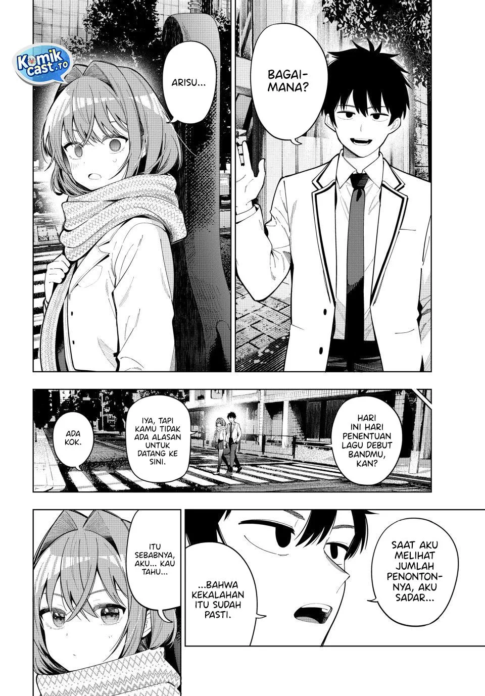 Mayonaka Heart Tune Chapter 102 Gambar 16