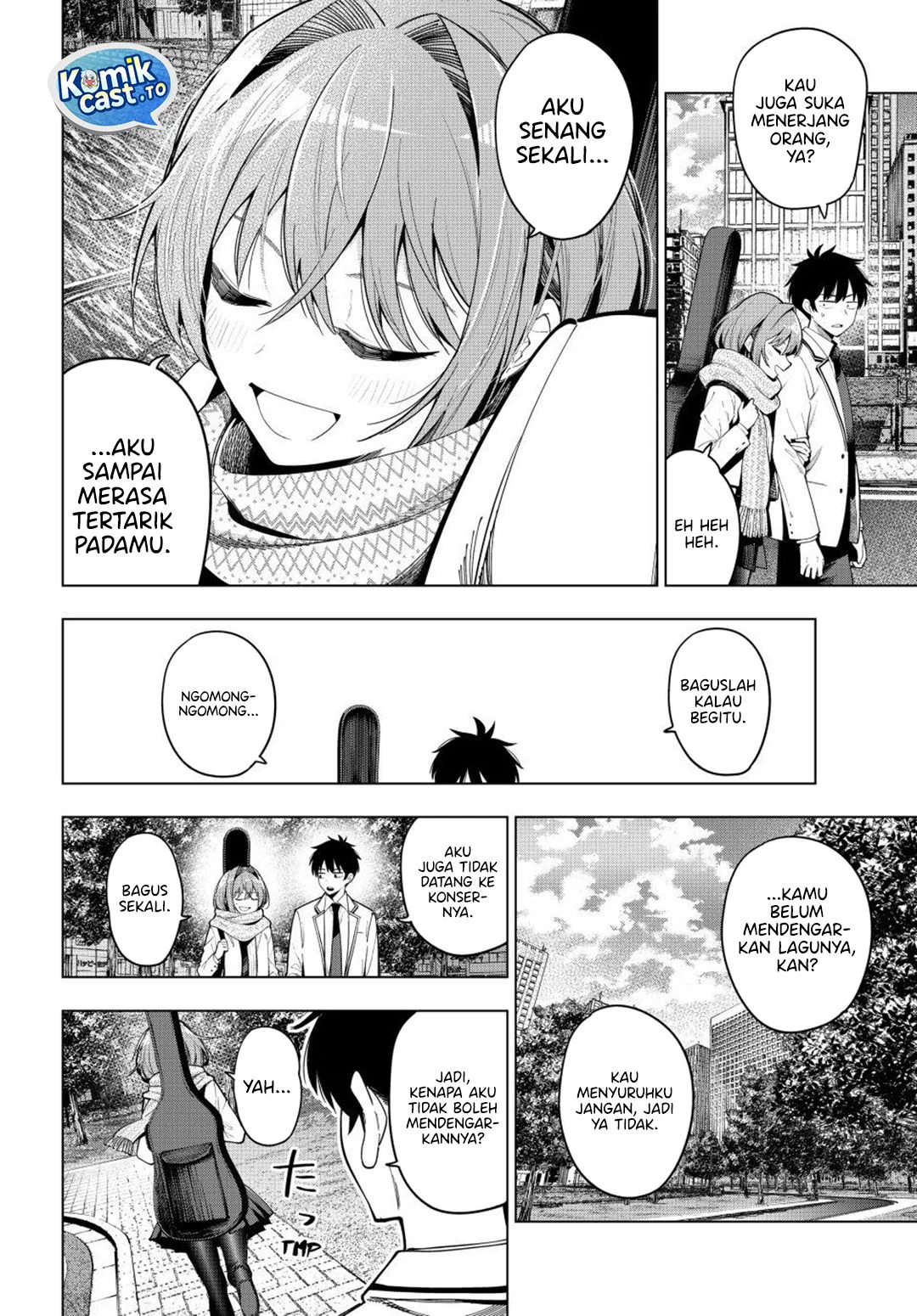 Mayonaka Heart Tune Chapter 102 Gambar 18