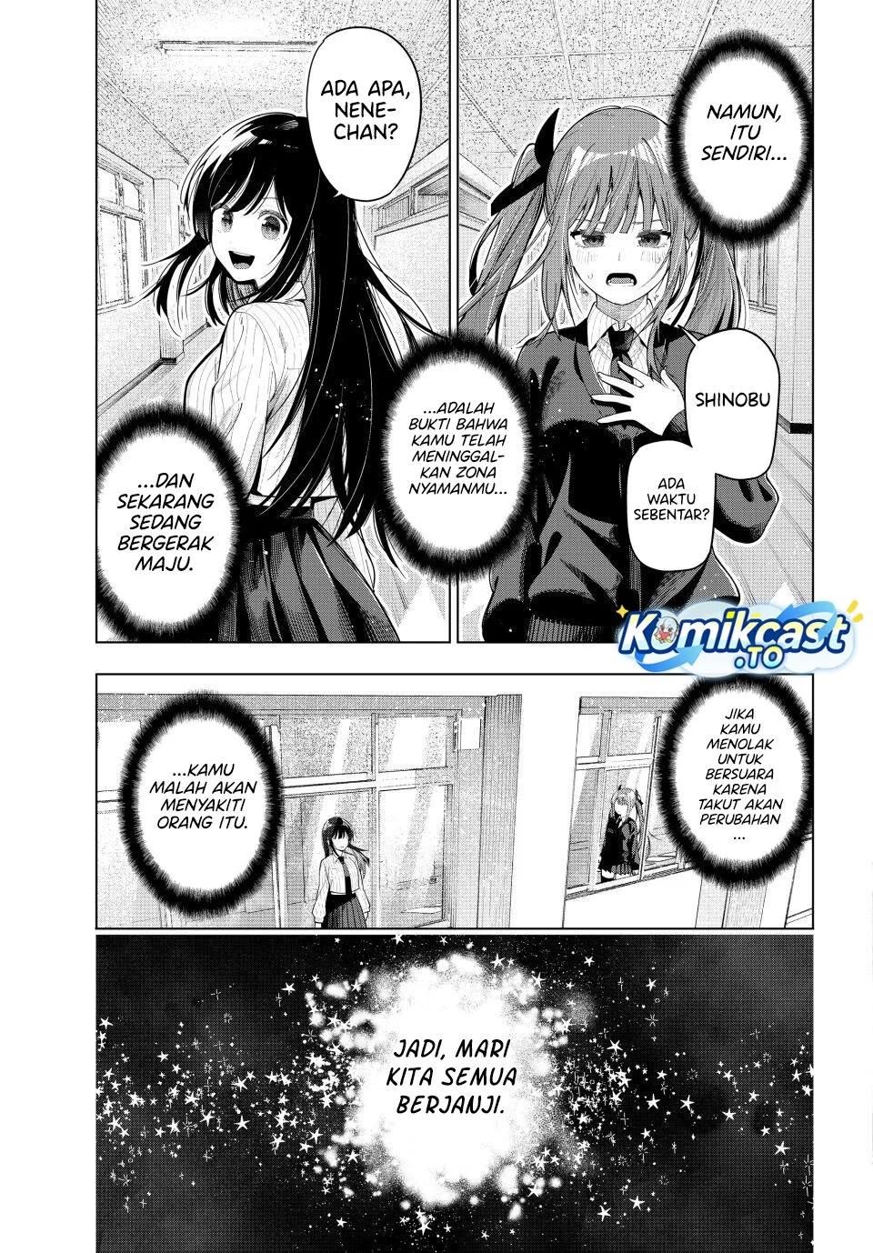 Mayonaka Heart Tune Chapter 105 Gambar 18