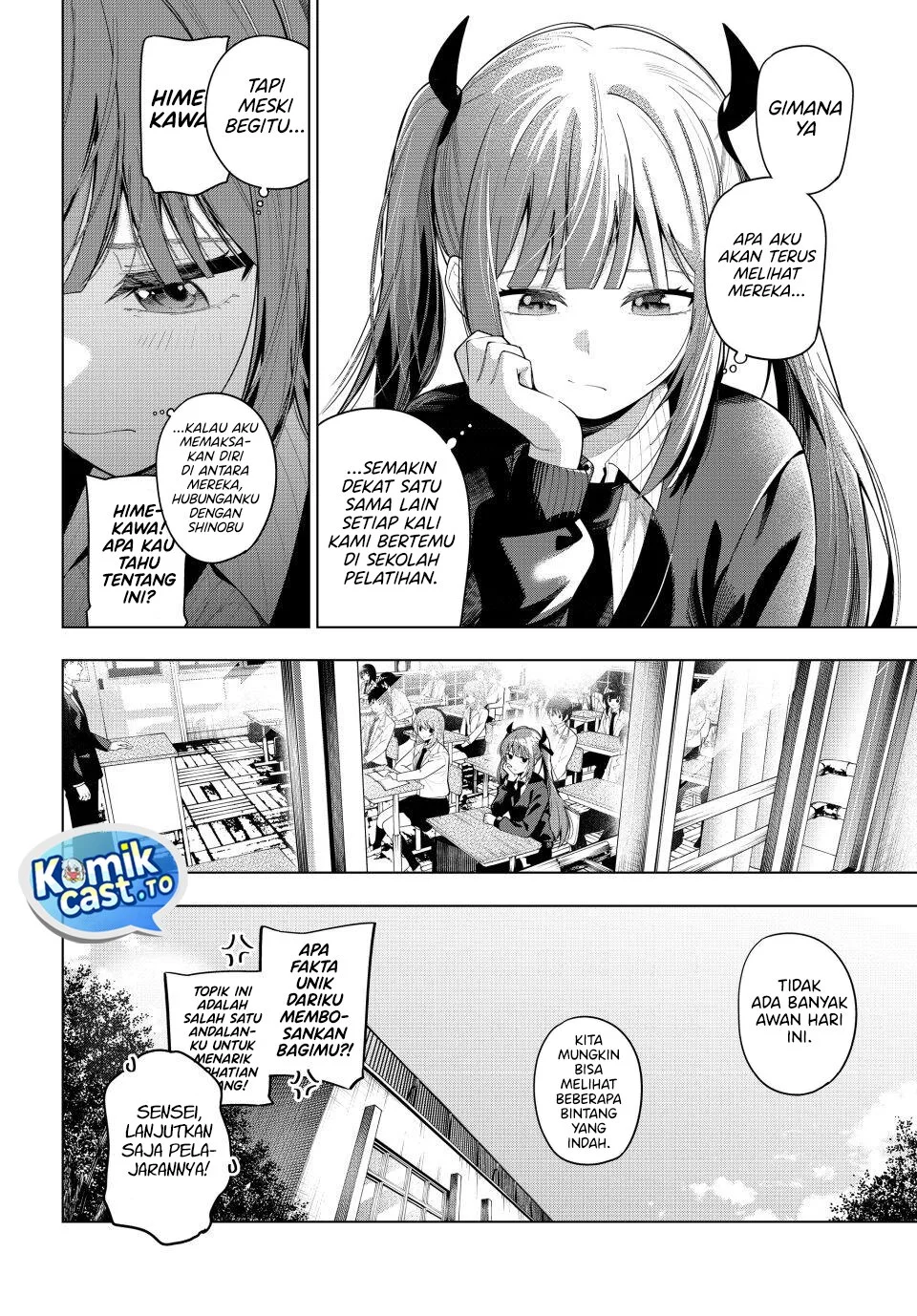 Mayonaka Heart Tune Chapter 105 Gambar 3