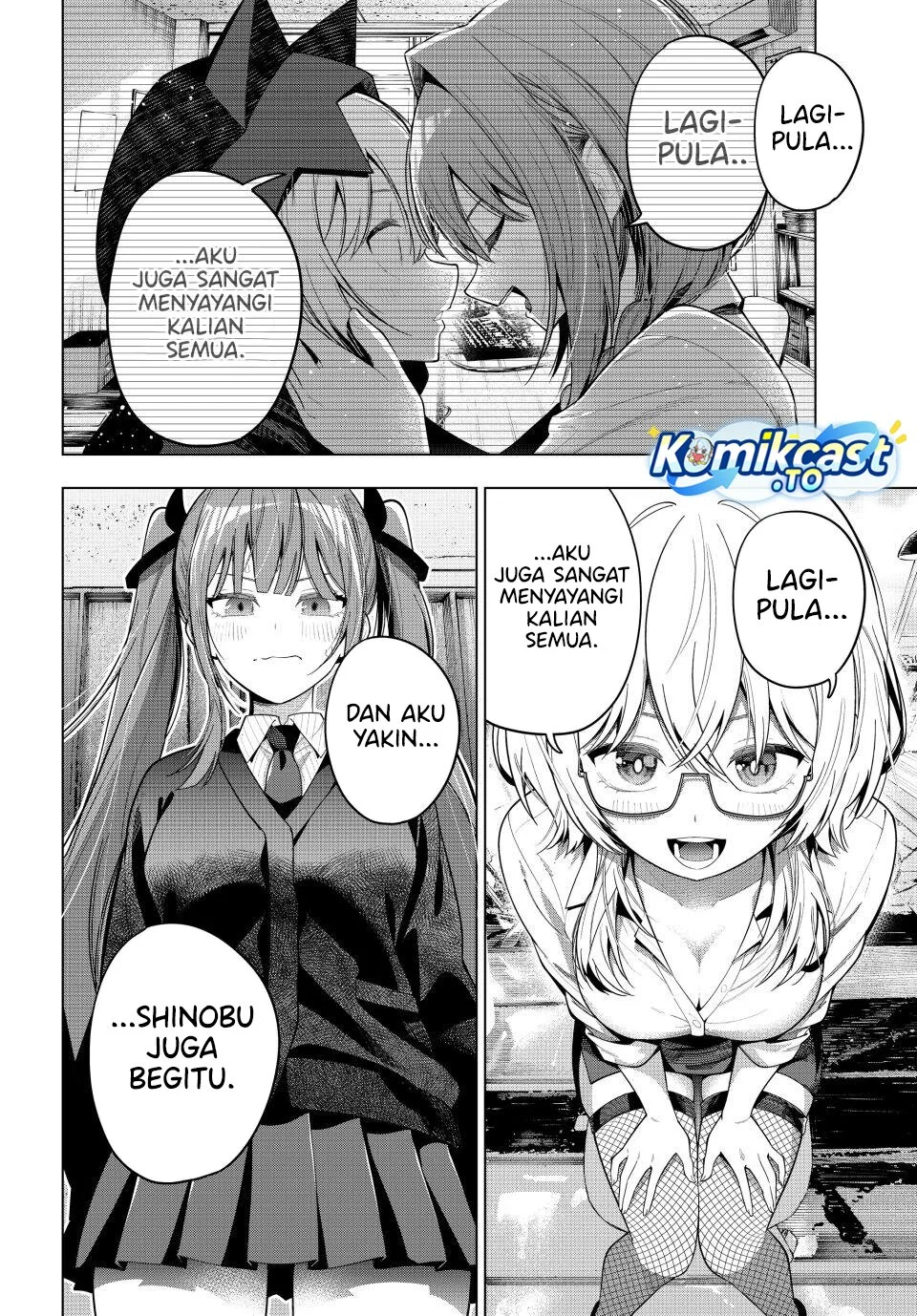 Mayonaka Heart Tune Chapter 105 Gambar 9