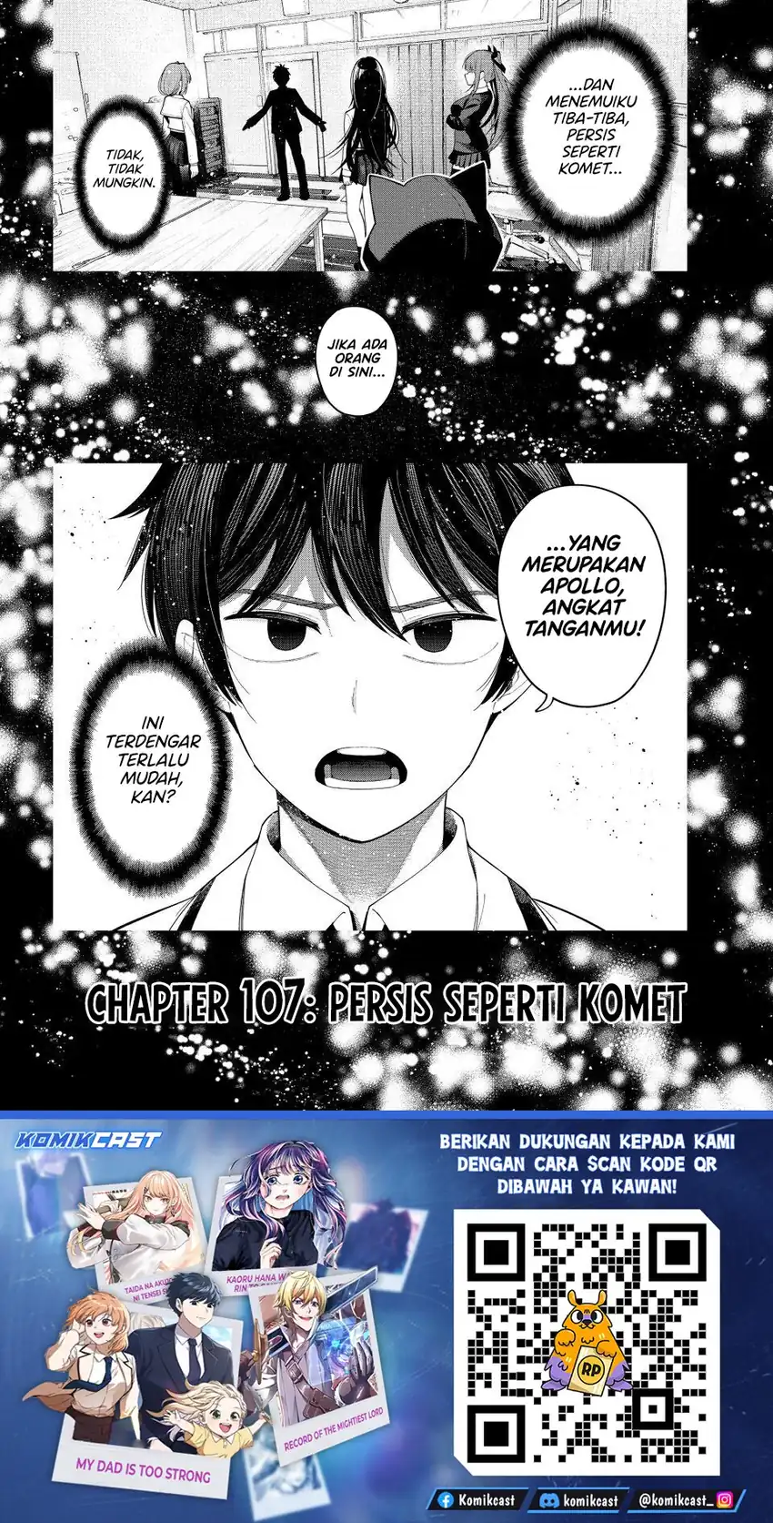 Mayonaka Heart Tune Chapter 107 Gambar 21