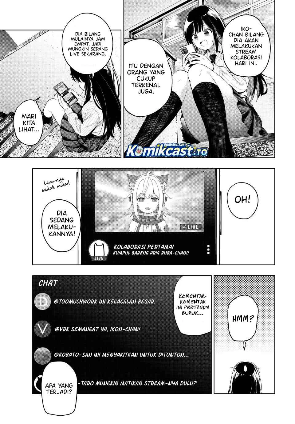 Mayonaka Heart Tune Chapter 108 Gambar 20