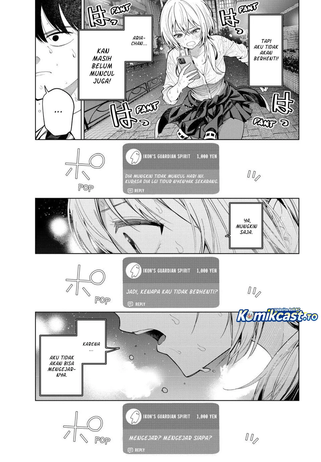 Mayonaka Heart Tune Chapter 109 Gambar 19