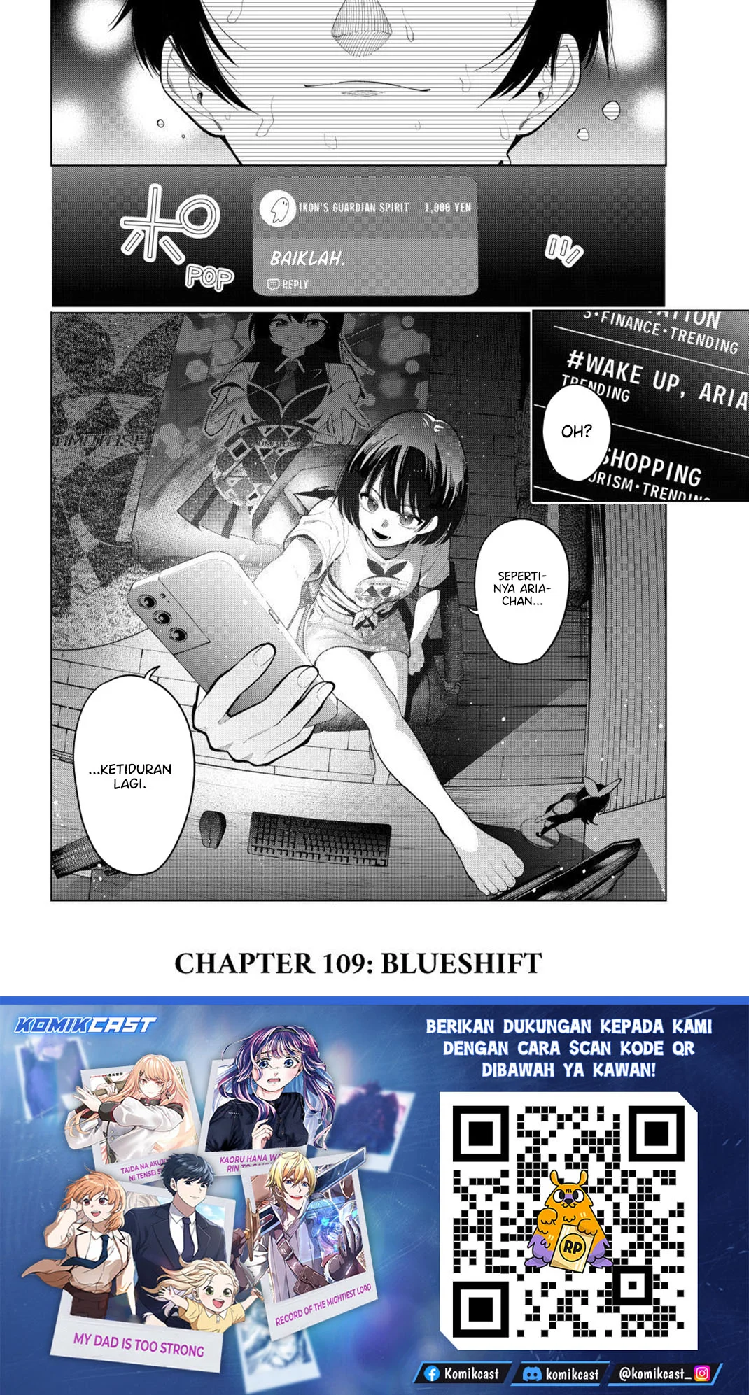 Mayonaka Heart Tune Chapter 109 Gambar 22