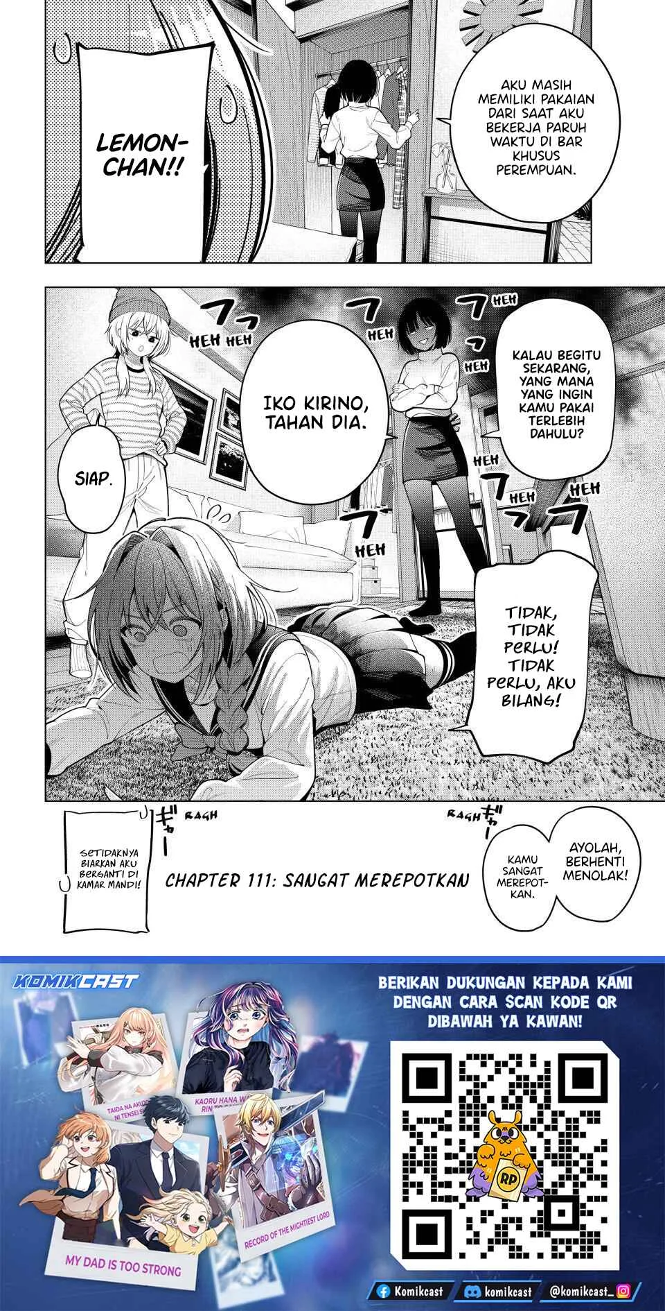 Mayonaka Heart Tune Chapter 111 Gambar 21