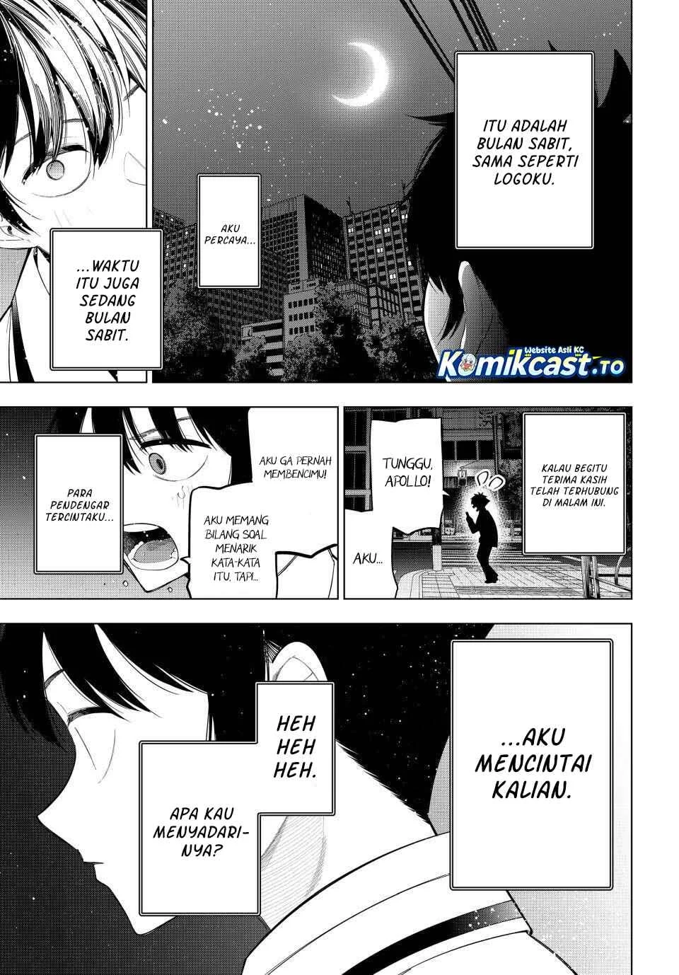 Mayonaka Heart Tune Chapter 116 Gambar 16
