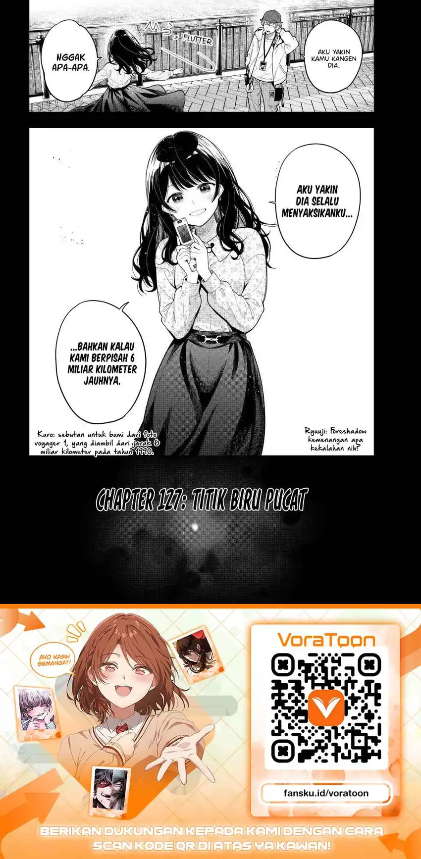 Mayonaka Heart Tune Chapter 127 Gambar 21