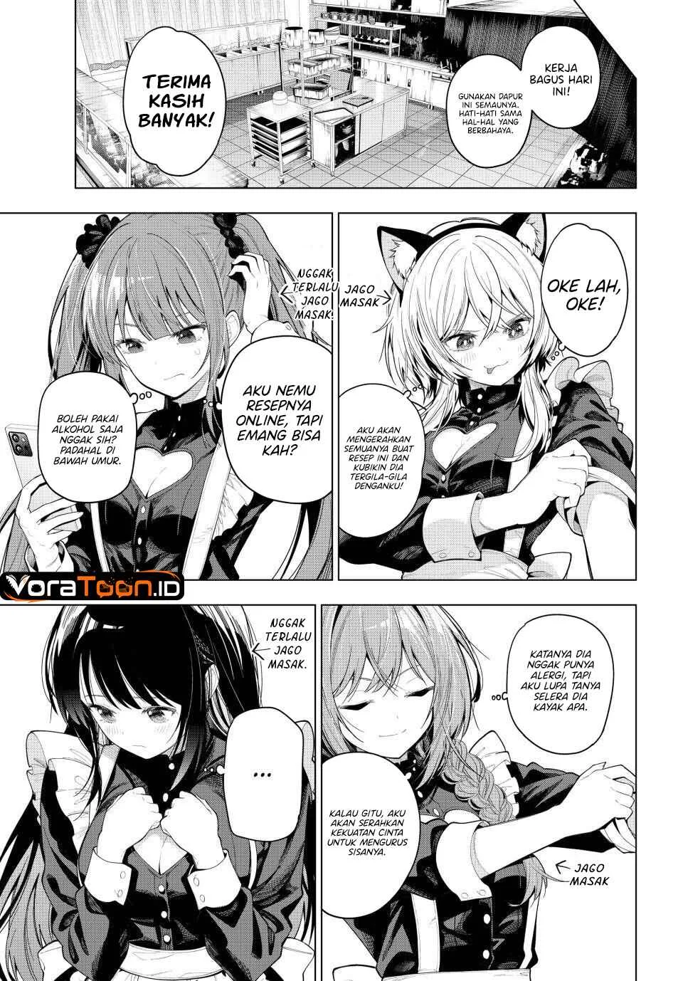 Mayonaka Heart Tune Chapter 128 Gambar 13