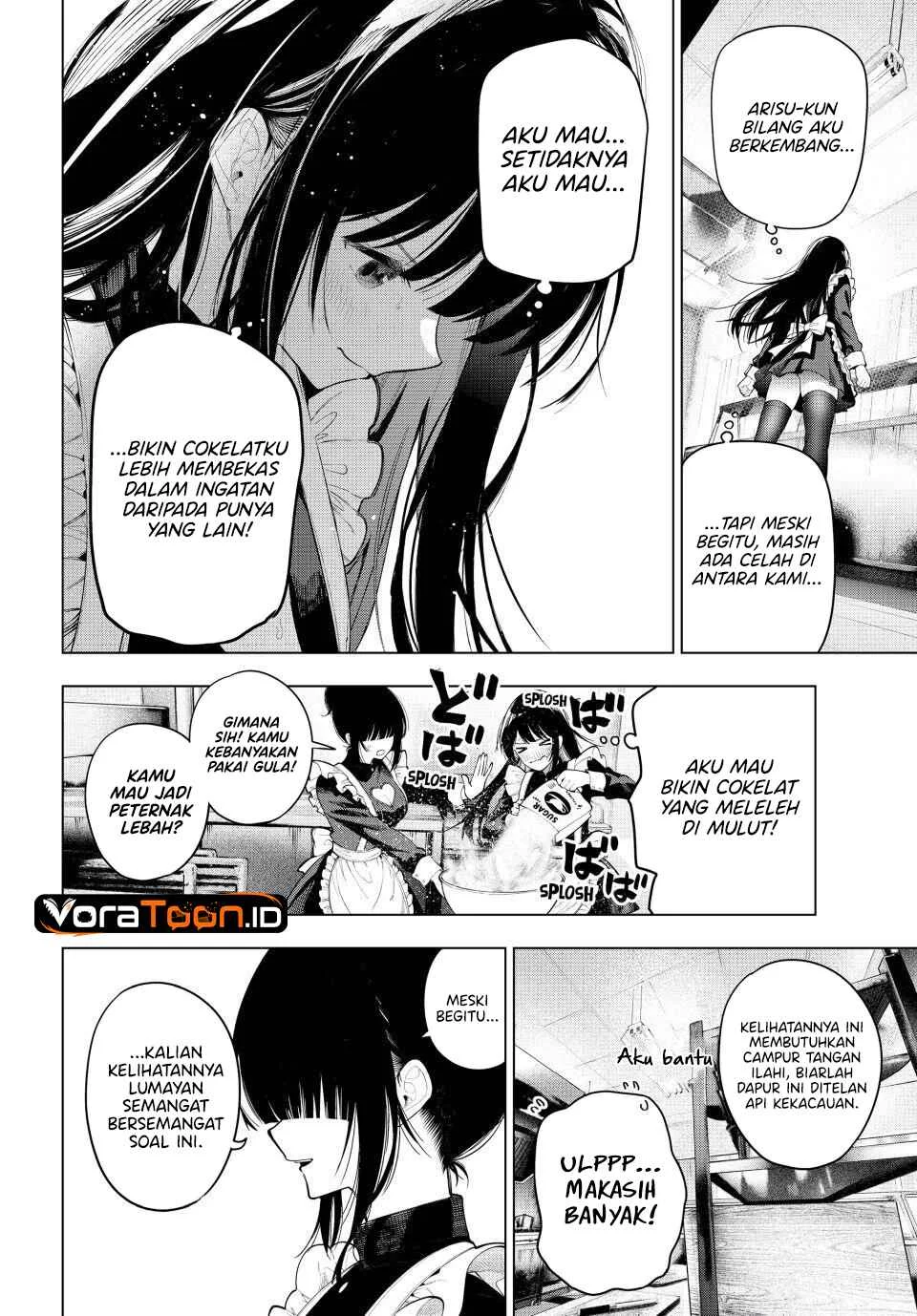 Mayonaka Heart Tune Chapter 128 Gambar 14
