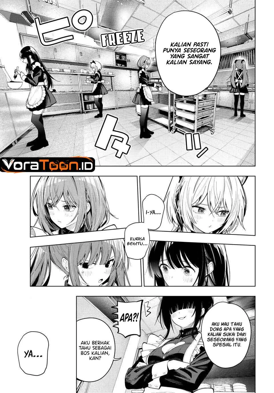 Mayonaka Heart Tune Chapter 128 Gambar 15