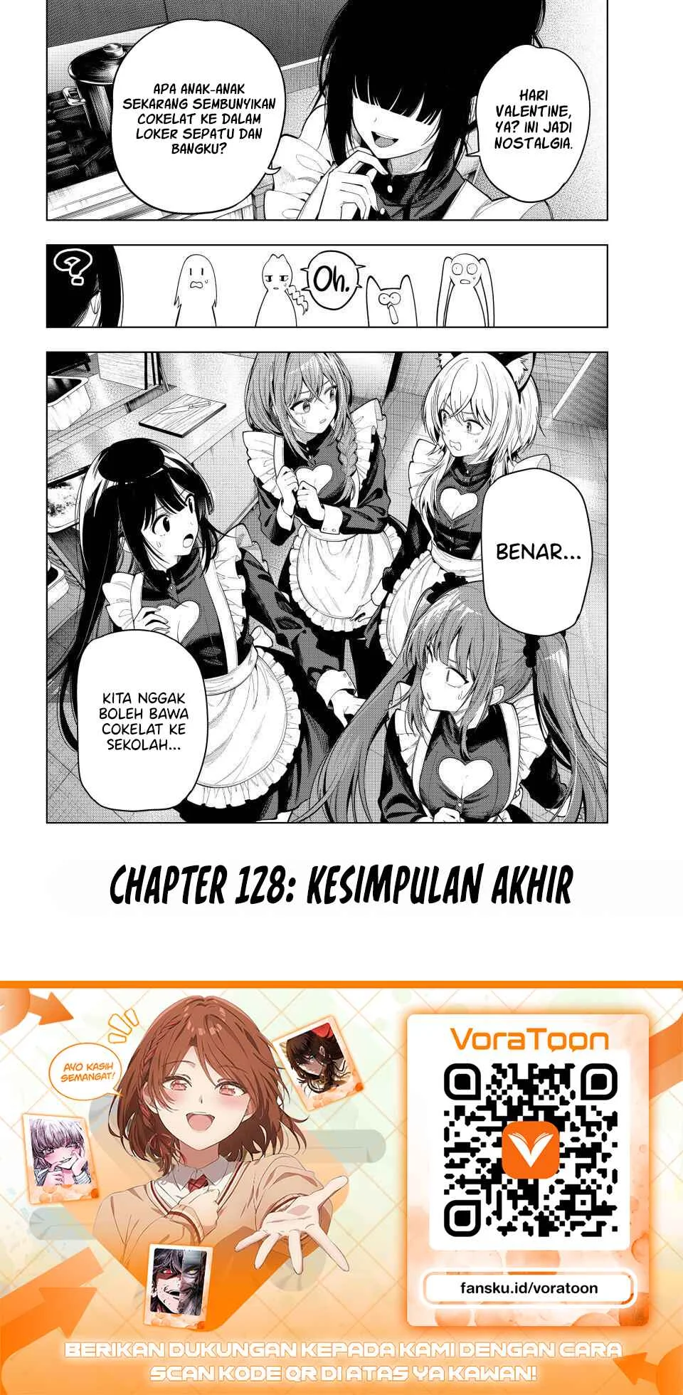 Mayonaka Heart Tune Chapter 128 Gambar 20