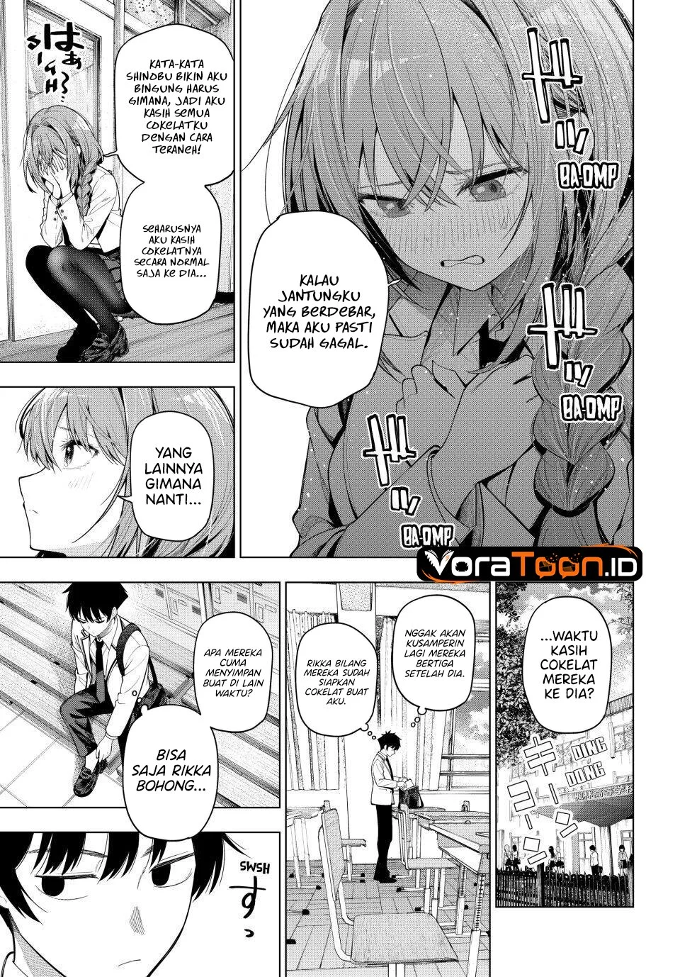 Mayonaka Heart Tune Chapter 129 Gambar 15