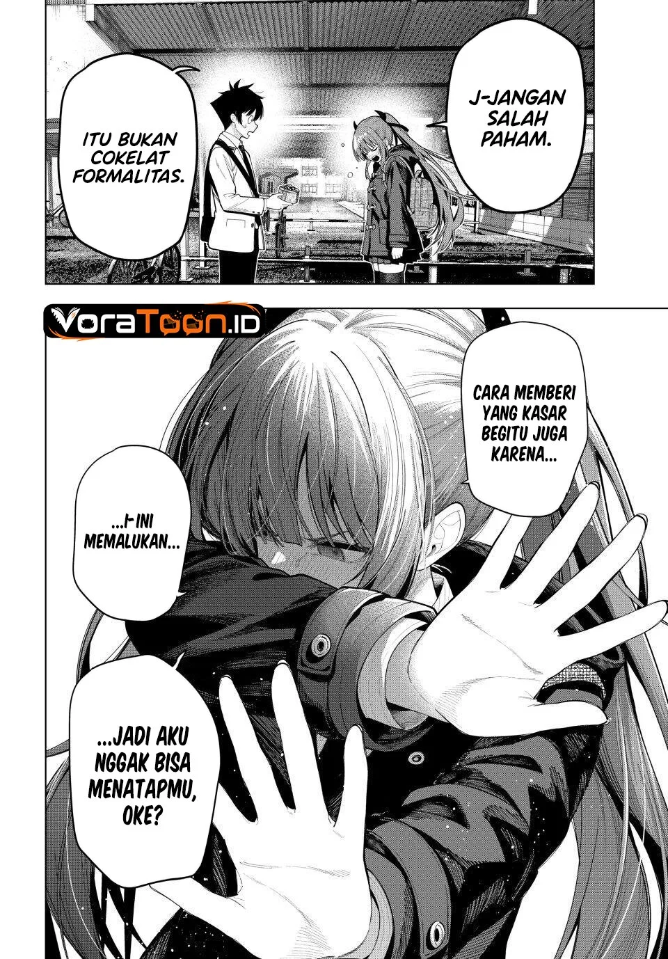 Mayonaka Heart Tune Chapter 129 Gambar 18