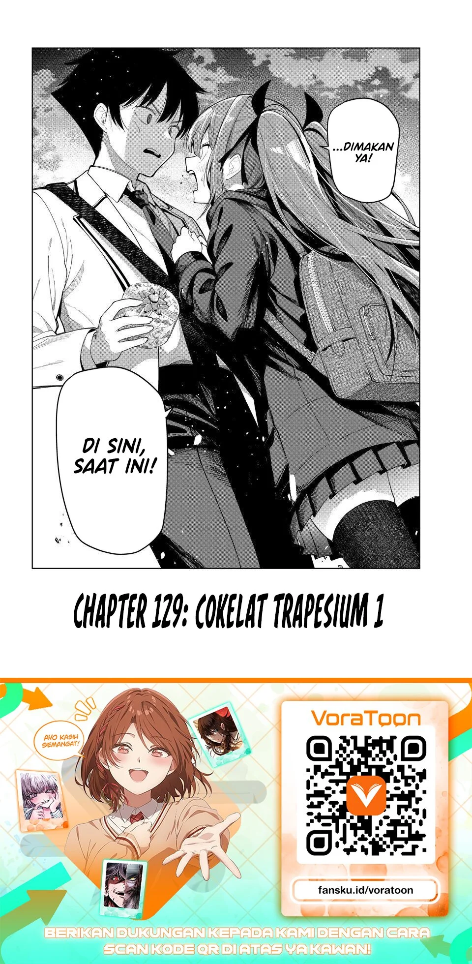 Mayonaka Heart Tune Chapter 129 Gambar 20