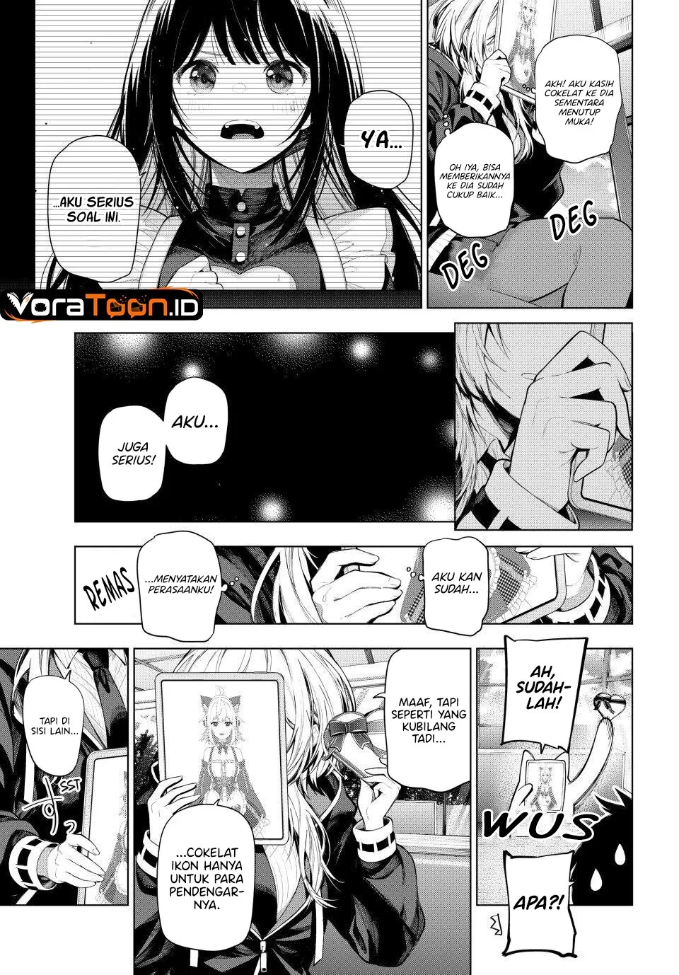 Mayonaka Heart Tune Chapter 130 Gambar 16