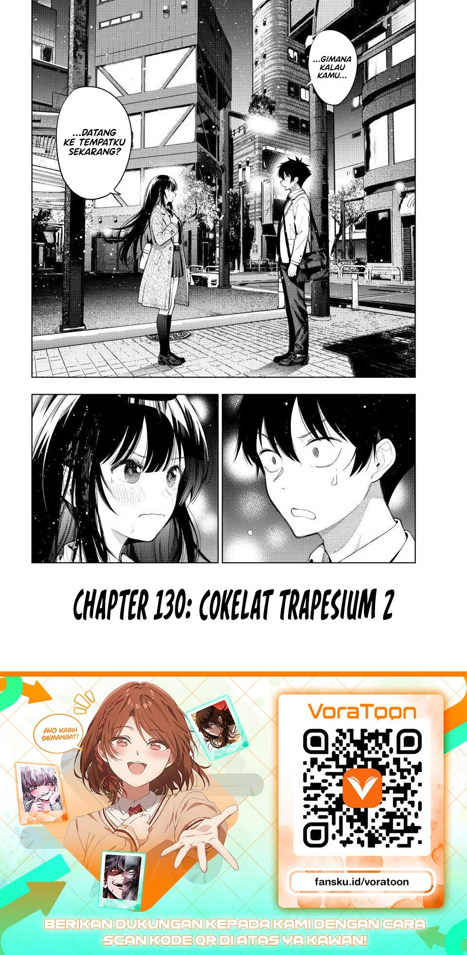 Mayonaka Heart Tune Chapter 130 Gambar 21