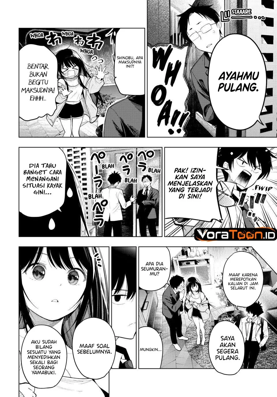 Mayonaka Heart Tune Chapter 131 Gambar 19