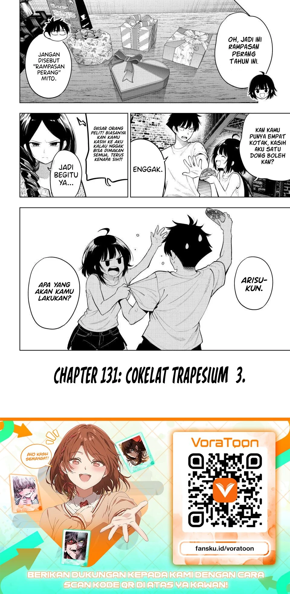 Mayonaka Heart Tune Chapter 131 Gambar 21