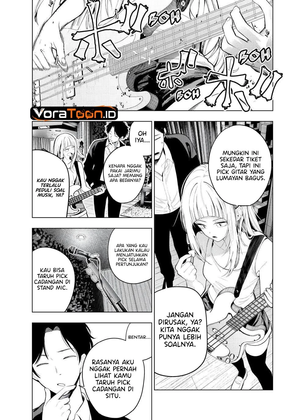 Mayonaka Heart Tune Chapter 132 Gambar 18
