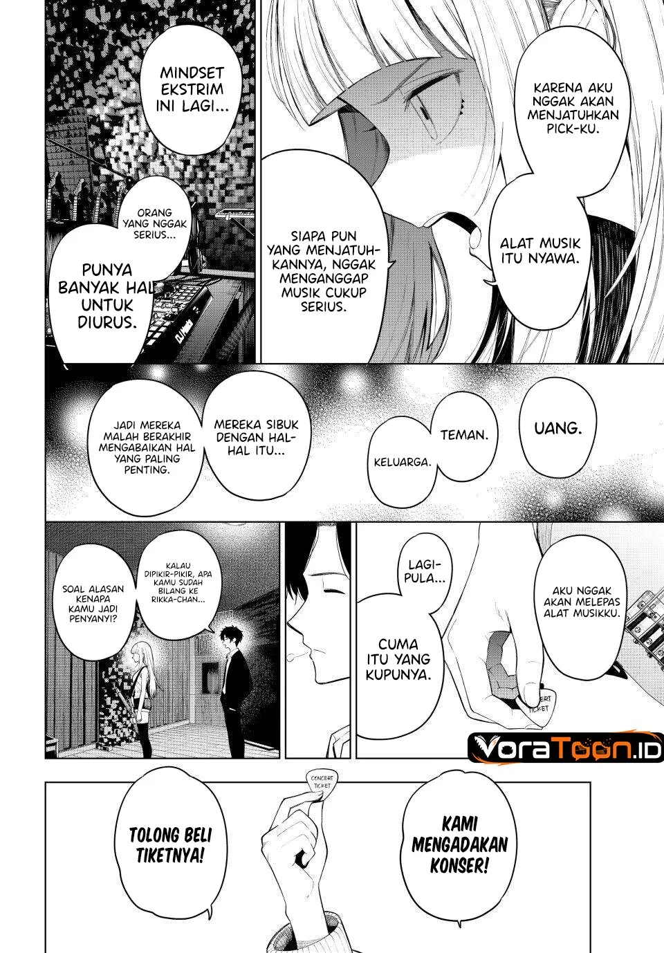 Mayonaka Heart Tune Chapter 132 Gambar 19