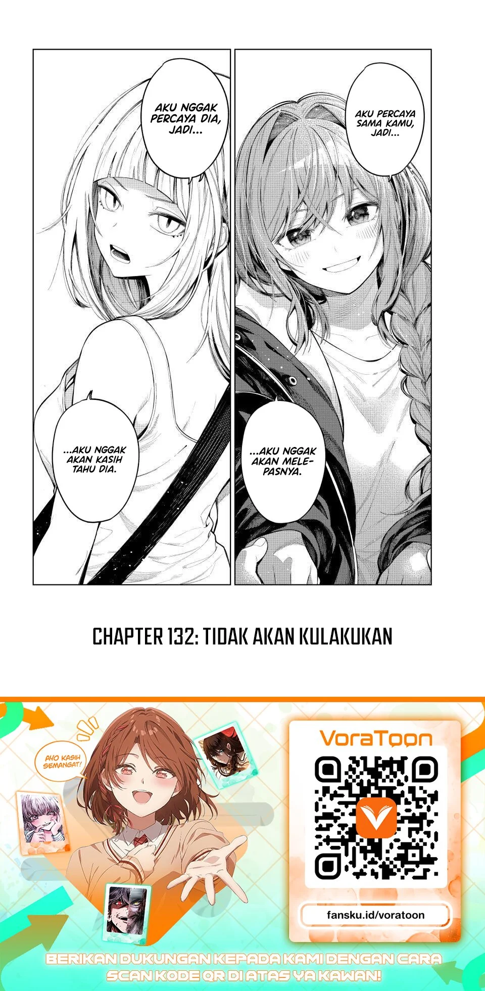 Mayonaka Heart Tune Chapter 132 Gambar 21