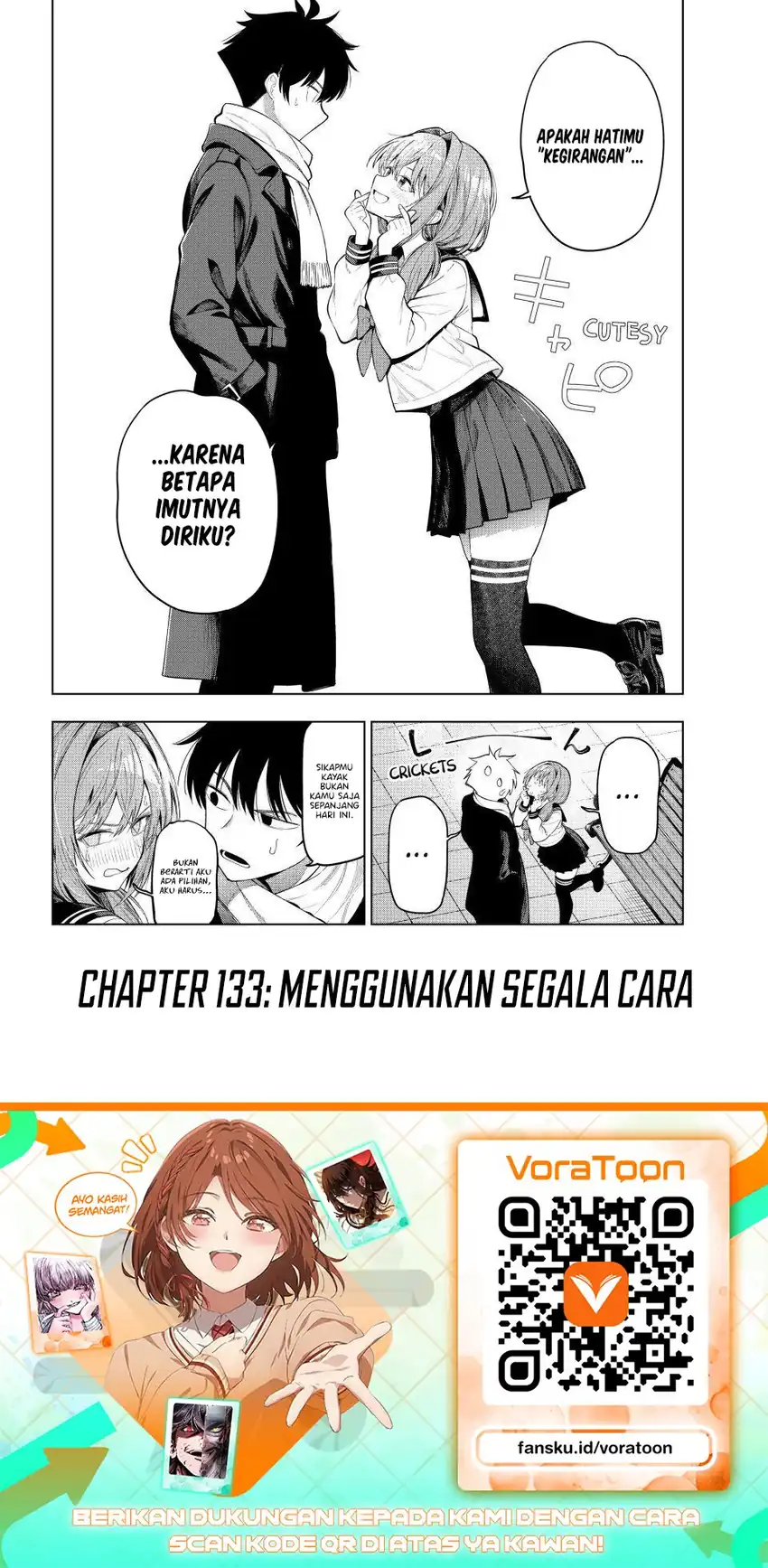 Mayonaka Heart Tune Chapter 133 Gambar 22