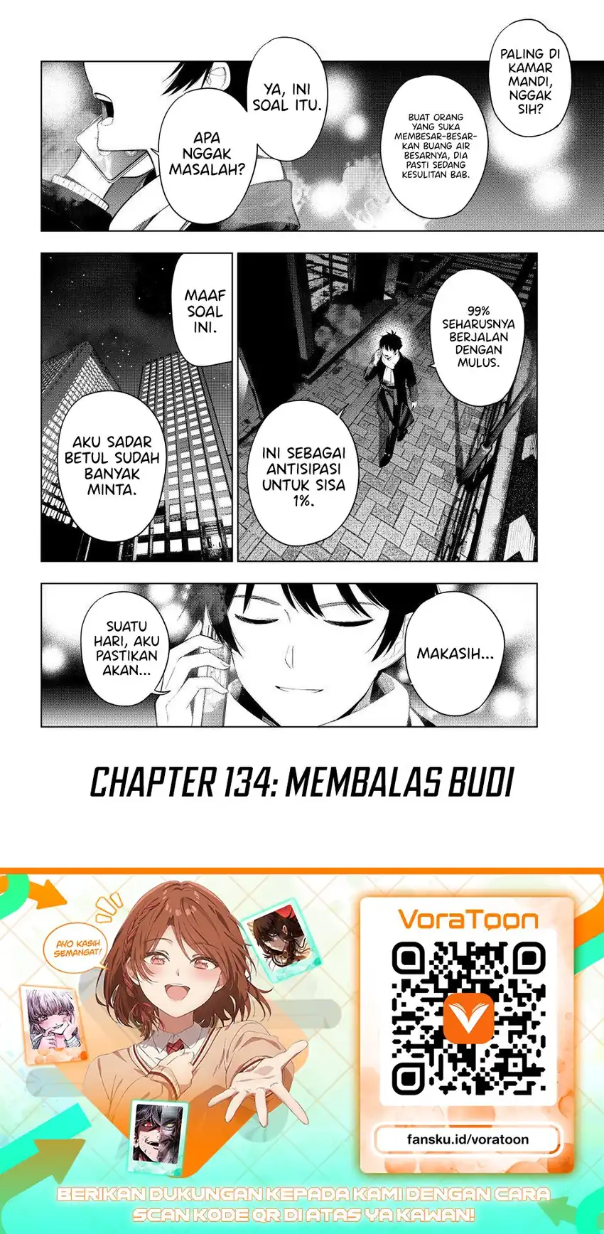 Mayonaka Heart Tune Chapter 134 Gambar 21